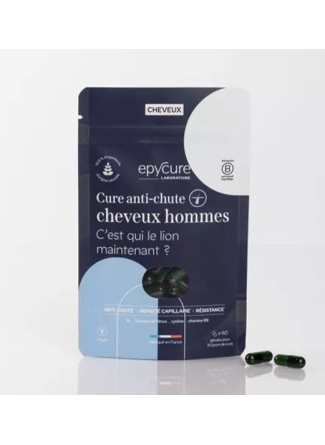 Cure Chute de Cheveux pour Homme - 1 mois de cure