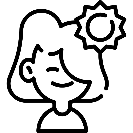 Peau bronzée
